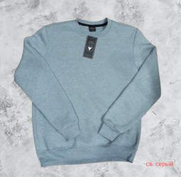 Свитшоты мужские на флисе оптом 13028569 0107-53