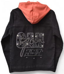 Куртки джинсовые юниор оптом 92853740 10921-35