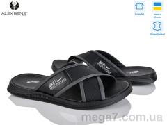 Шлепки, Alex Bens оптом H1 чорний