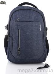 Рюкзак, Superbag оптом 1091 blue (30-250)