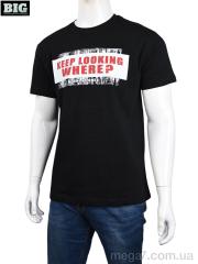 Футболка, BIG оптом 3707-163-1 black