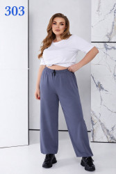 Спортивные штаны женские БАТАЛ оптом 09341627 303-2