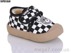 Кроссовки, Super Gear оптом Super Gear Jibukang  02-229 black
