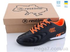 Футбольная обувь, Restime оптом DM023221 black-orange