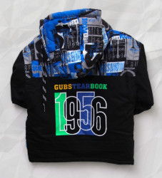 Ветровки подростковые (черный) оптом 28563479 17-112