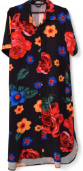 Платья-рубашки женские BASE БАТАЛ оптом BASE 52071364 E8525-35