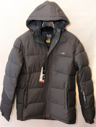 Куртки зимние мужские (серый) оптом 91375480 D28-12
