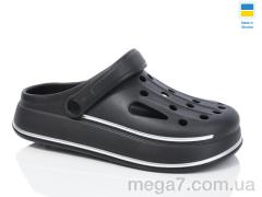 Кроксы, Lot Shoes оптом N252 чорний