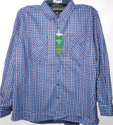 Рубашки мужские HETAI на флисе оптом 10364578 А689-5