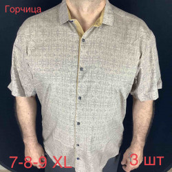 Рубашки мужские БАТАЛ PAUL SEMIH оптом 73081264 01 -3