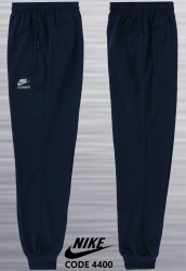 Спортивные штаны юниор на флисе (темно-синий) оптом 70315294 1100-5