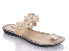 Шлепки, DeMur оптом W26-07200 beige