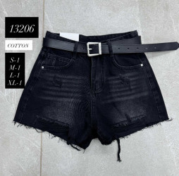 Шорты джинсовые женские оптом 29371065 13206-245