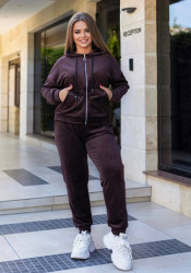 Спортивные костюмы женские ПОЛУБАТАЛ (3-ка) оптом 97103462 240-17