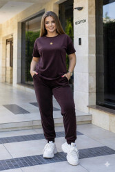 Спортивні костюми жіночі ПОЛУБАТАЛ (3-ка) оптом Angelina Maslova