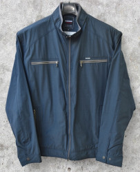Куртки демисезонные мужские MIAOGONG БАТАЛ (темно-синий) оптом 79341026 V82B-31