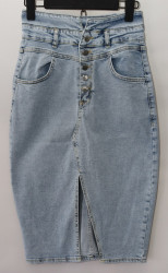 Юбки джинсовые женские CHILA оптом 97501823 DF35-37