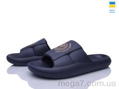 Шлепки, Inblue оптом T670 т.синій