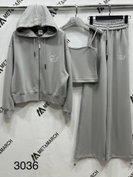 Спортивные костюмы женские (3-ка) оптом 49051367 3036-42