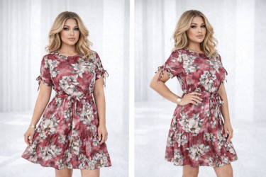 Платья женские ПОЛУБАТАЛ оптом 30965478 2445-42