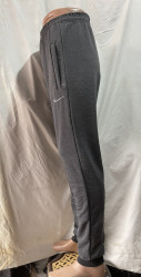 Спортивные штаны мужские (серый) оптом 62495381 02-36