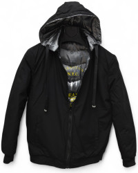 Куртки двусторонние зимние мужские оптом 47016532 19-27