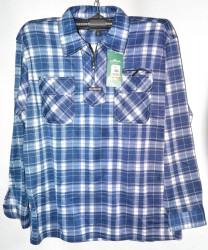 Рубашки  мужские HETAI на байке оптом 96175028 A2-33