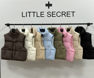 Жилетки жіночі (хакі) оптом Little Secret