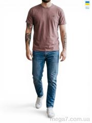 Футболка, Sport style оптом 01NB батал коричневий