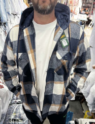 Рубашки мужские на меху оптом 56407239 1111-79