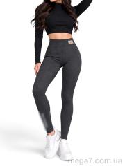 Лосины, Sport style оптом 2922 т.сірий