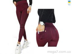 Лосины, Margo оптом 531 бордовий