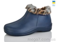 Сапоги из пены, Selena оптом D33 хутро синій