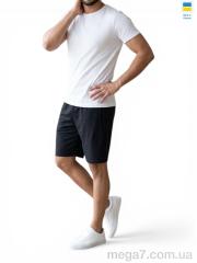 Шорты, Sport style оптом Ш02PU т.синій