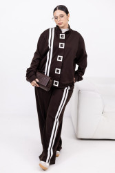 Костюмы женские (2-ка) ПОЛУБАТАЛ оптом 79681203 565-67