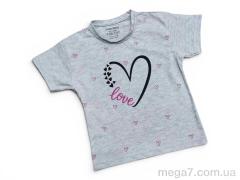 Футболка, Kids-modnik оптом 2613 сірий