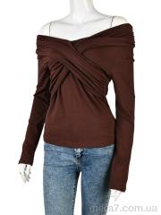 Кофта, Мир оптом 4393-ST2122 brown