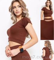 Топ, Sport style оптом T54 шоколад
