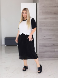 Платья женские БАТАЛ оптом 71826935 890-4
