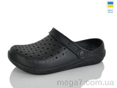 Кроксы, Inblue оптом 025  чорний