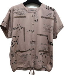 Футболки женские ПОЛУБАТАЛ оптом 34890215 7029-26