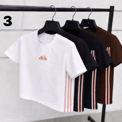 Футболки женские (шоколад) оптом 93624781 3-354