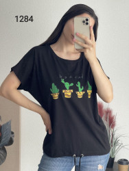 Футболки женские ПОЛУБАТАЛ оптом 71260893 1284-207