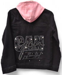 Куртки джинсовые юниор оптом 82047935 10921-33