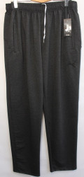 Спортивные штаны мужские БАТАЛ (gray) оптом 15826970 10-24