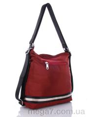 Сумка, Superbag оптом 1601 bordo