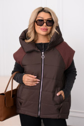 Жилетки жіночі ПОЛУБАТАЛ оптом BELUZA