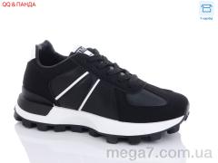 Кроссовки, QQ shoes оптом JP23 black