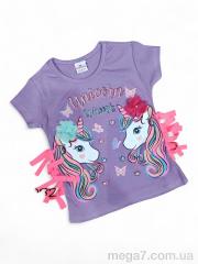 Футболка, Kids-modnik оптом --- 4082 бузковий