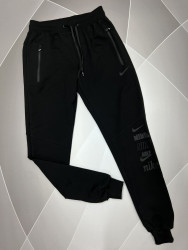 Спортивные штаны мужские (black) оптом 63180425 01-6